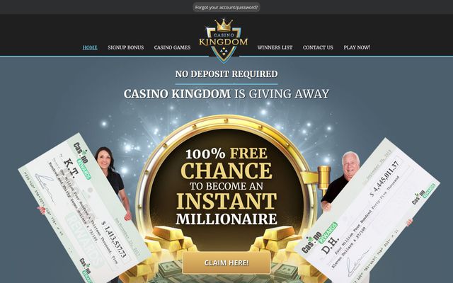 Casino Kingdomhome screen
