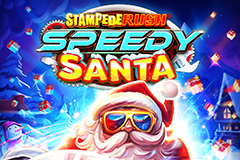 Stampede Rush Speedy Santa logo