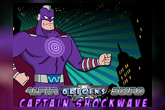 Alpha Squad Origins Captain Shockwave logo