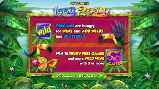 Exciting Game features Wilds, Scatters and Free Spins
