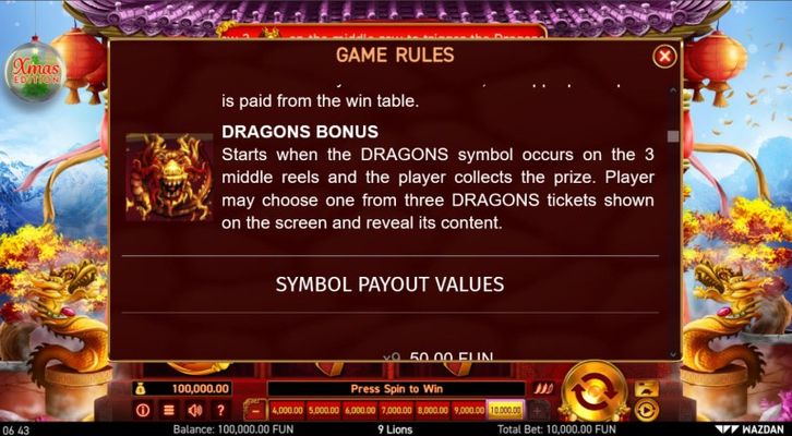 Dragon Bonus