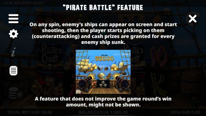 Pirate Battle Feature