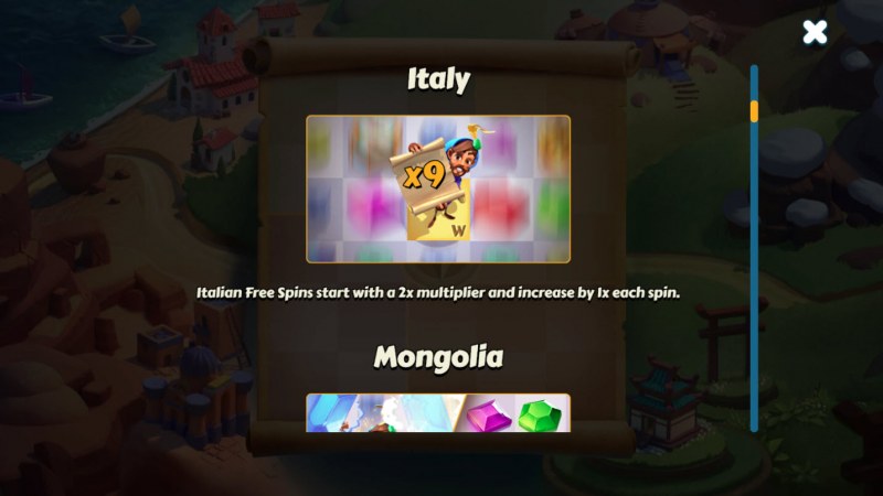 Italy Feature Rules