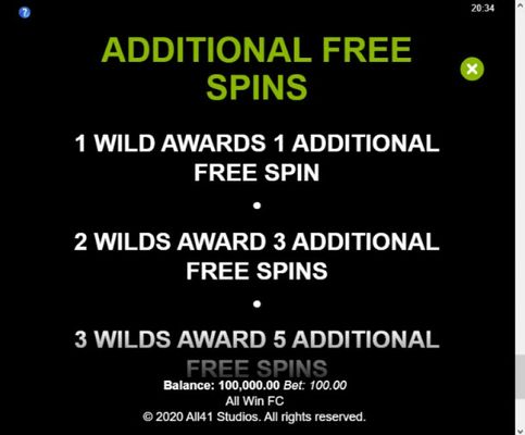 Additional Free Spins