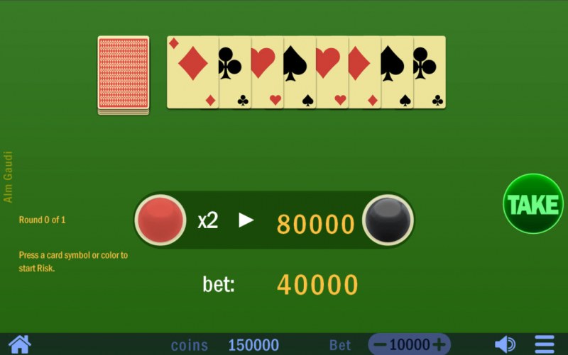 Red or Black Gamble Feature