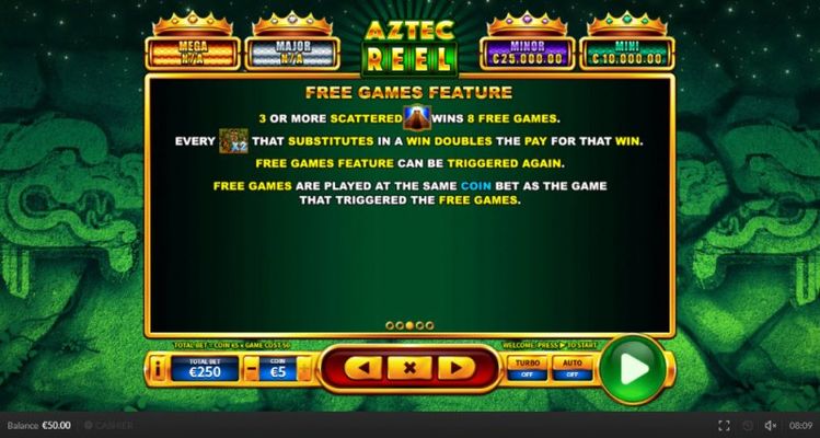 Free Games Feature