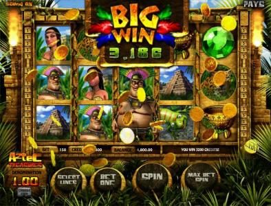 kiss me wild feature triggers a 3300 coin big win jackpot