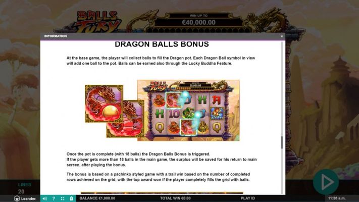 Dragon Balls Bonus