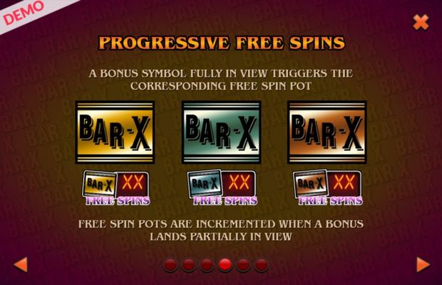 Progressive Free Spins