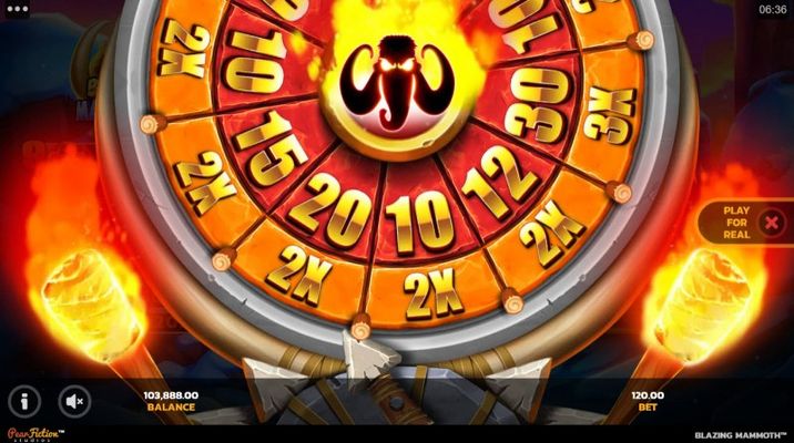 Spin the wheel to determine the free spins and multiplier