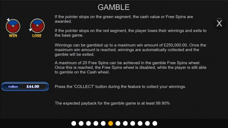 Gamble feature