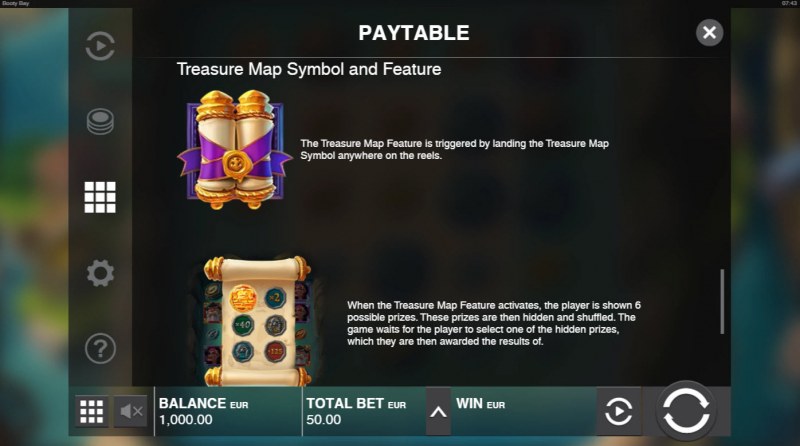 Treasure Map Symbol and Feature