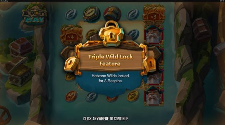 Triple Wild Lock Feature