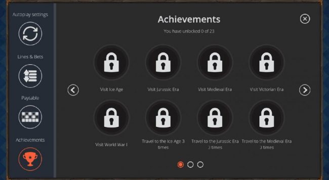 game has 23 different achievement levels that you can unlock the more you play the game.