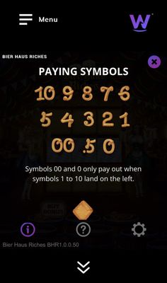 Paying Symbols