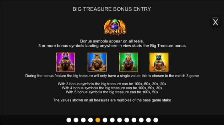 Big Treasure Bonus Entry