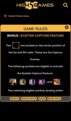 Scatter Capture Feature