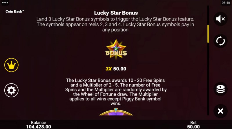 Lucky Star Bonus