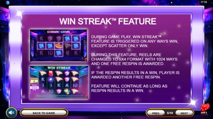 Win Streak Feature