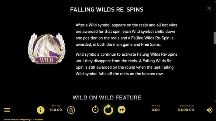 Falling Wilds Free Spins