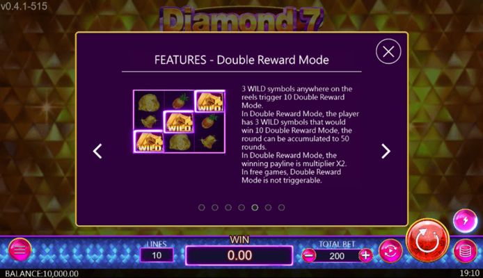 Double Reward Mode
