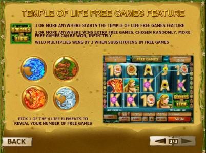 temple of life free games feature rules and how to play
