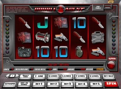 two scatter symbols triggers a 135 coin jackpot