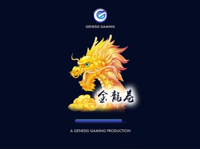 Splash screen - game loading - Asian Dragon Theme