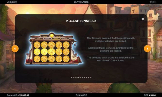 K-Cash Spins