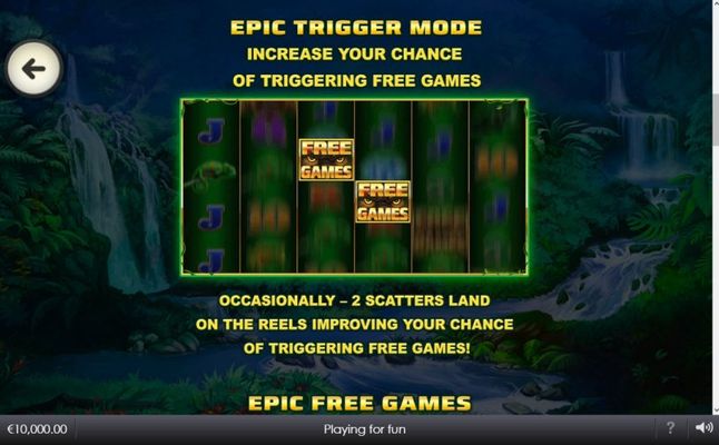 Epic Trigger Mode