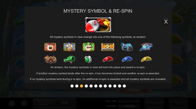 Mystery Symbol and Respin