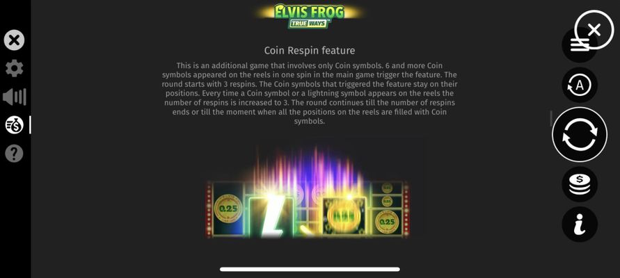 Coin Respin Feature