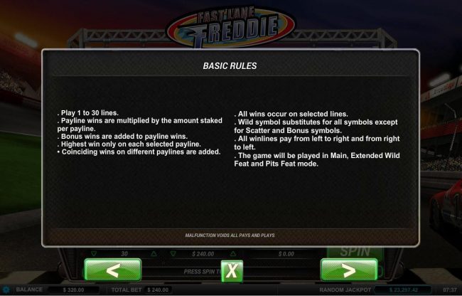 Basic game rules