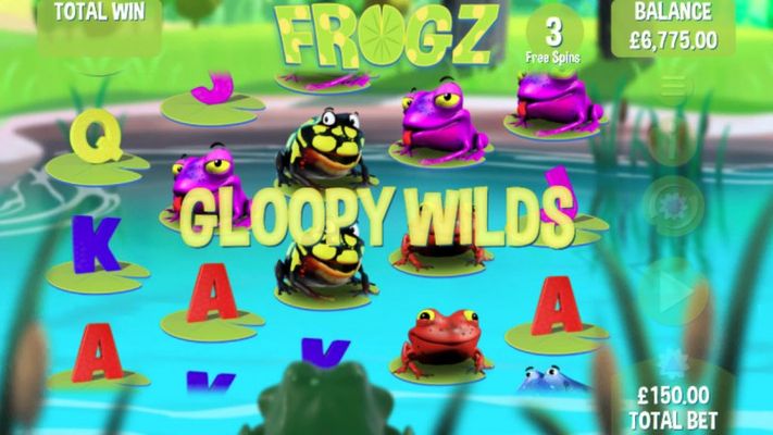 Gloopy Wilds feature activated