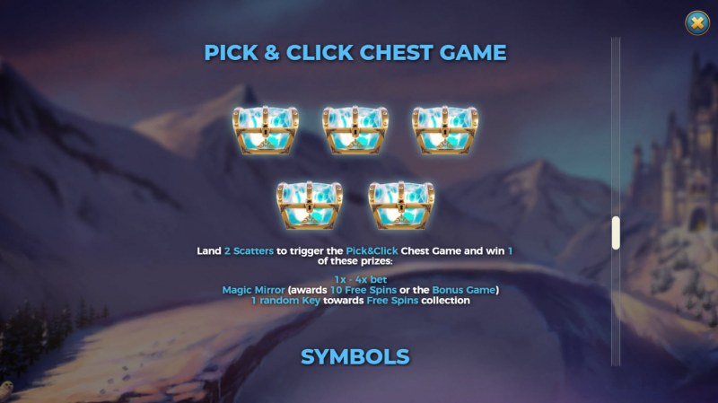 Pick and Click Chest Game