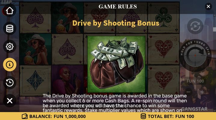 Drive By Shooting Bonus