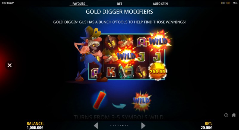 Gold Digger Modifiers