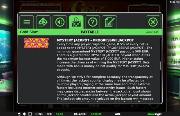 Mystery Jackpot Feature