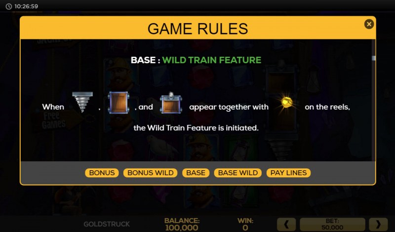 Wild Train Feature
