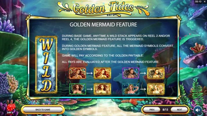 Golden Mermaids Feature