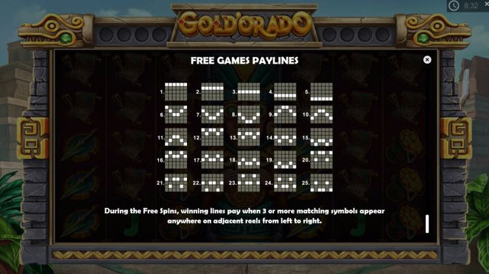 Free Games Paylines