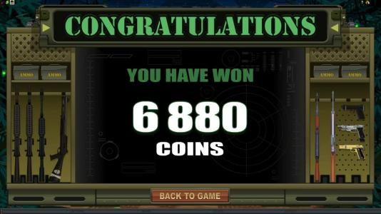 outstanding, a 6880 coin free spins bonus payout
