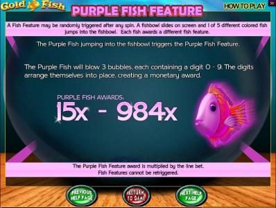 Purple Fish Feature