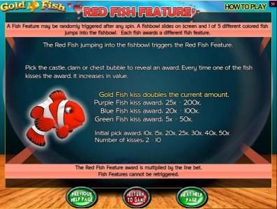 Red Fish Feature