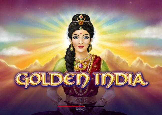 Splash screen - game loading - Indian Princess Theme