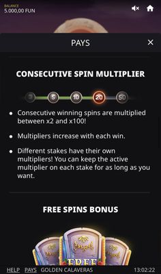 Consecutive Spin Multiplier