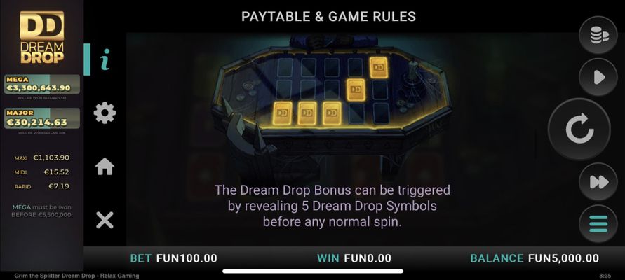 Dream Drop Bonus