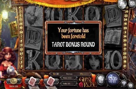 tarot bonus round
