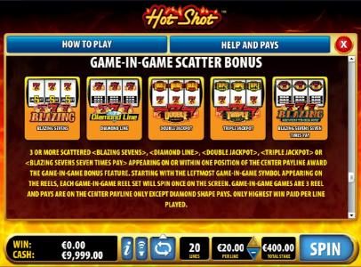 game-in-game scatter bonus