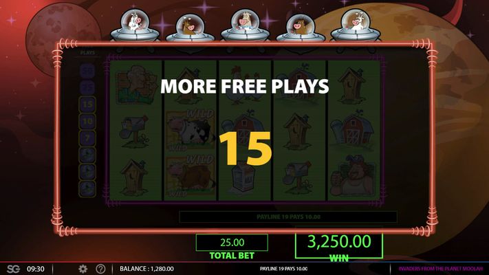 15 More Free Spins Awarded
